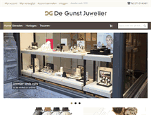 Tablet Screenshot of degunstjuwelier.nl